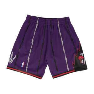 Mitchell & Ness Toronto Raptors 1998-99 Swingman Road Shorts lila - Mitchell & Ness
