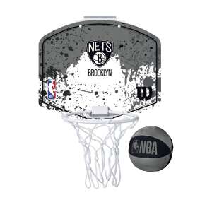 Wilson NBA Team Mini Hoop Brooklyn Nets mini coș de baschet cu minge - Wilson