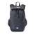 Wilson NBA Forge Backpack, black, front view