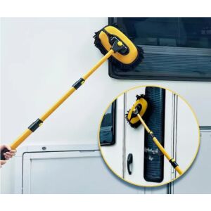 Autómosó Kefe - Teleszkópos Nyéllel - Puha Zsenília 135421347 - Autómosó kefe