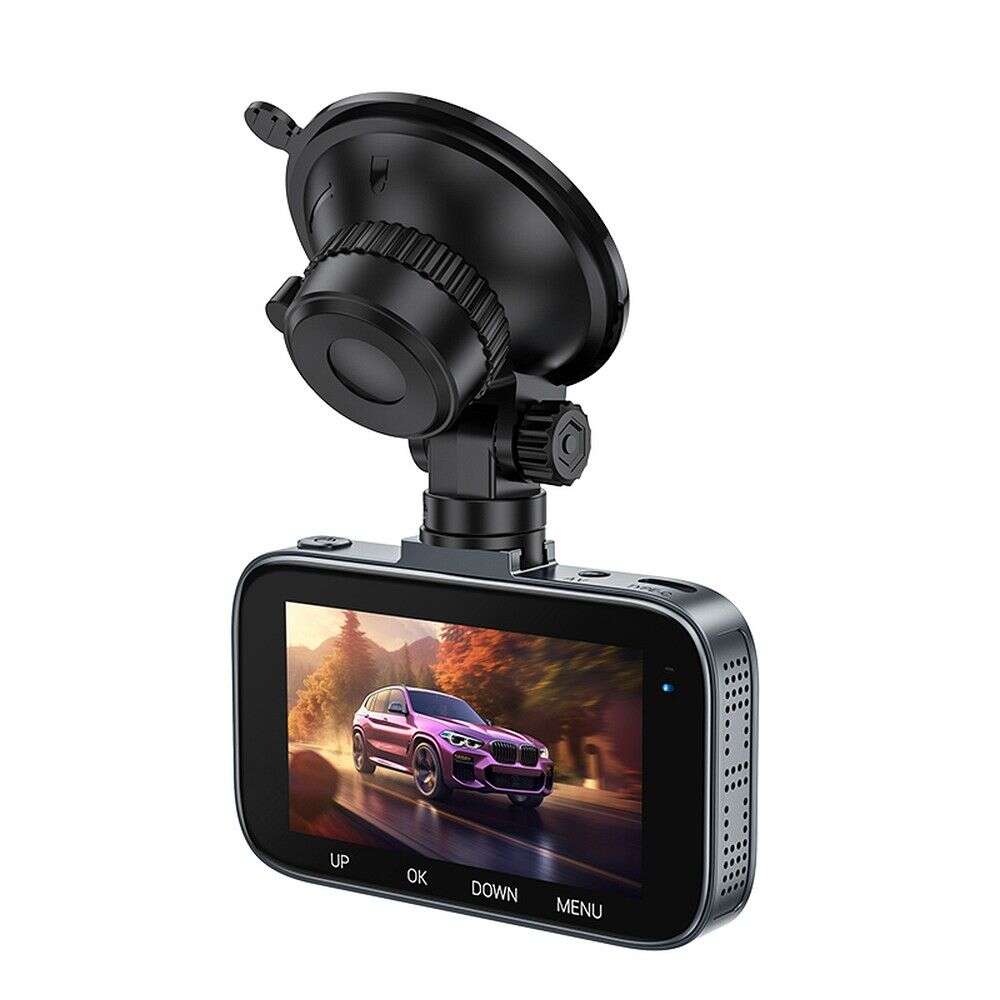 HOCO DV5 Car Camera with 3" Screen - Grey