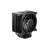 be quiet! Dark Rock 5 CPU cooler, black, angled view, with fan