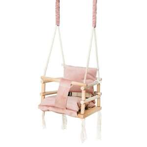 Mini-hinta - Fa gyerekhinta - Rózsaszín - 25kg