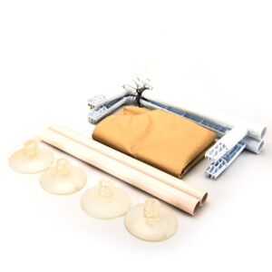 Ablakra tapasztható macska fekhely alkatrészei: tapadókorongok, váz és szövet ágy. - Macskatartás