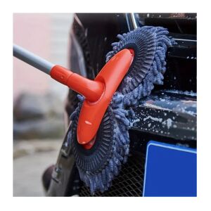 Automosó - Dupla Fejű Mikroszálas - Teleszkópos Nyél - 113cm 130080722 - Autómosó kefe