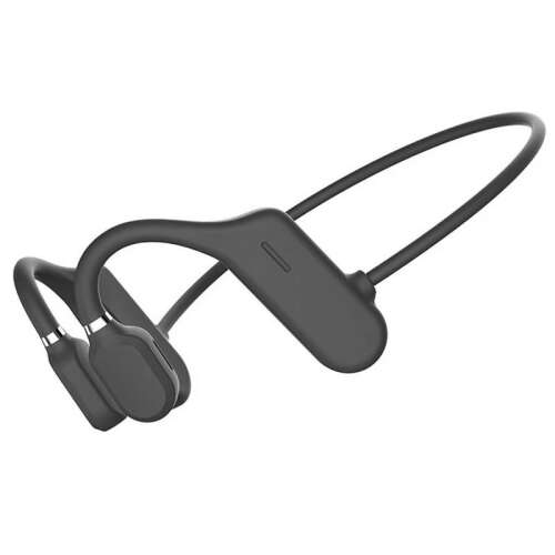Nyitott, vízálló Bluetooth fülhallgató, fekete, kényelmes, biztonságos illeszkedés, tökéletes sport és edzéshez - Műszaki cikk és elektronika
