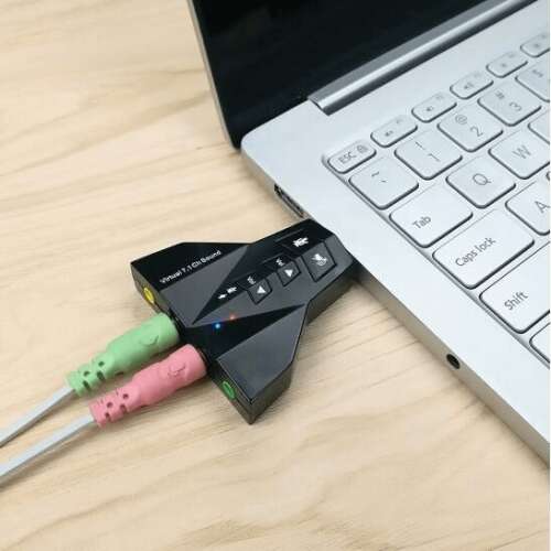 Generic - USB 7.1 Virtuális Hangkártya - Külső