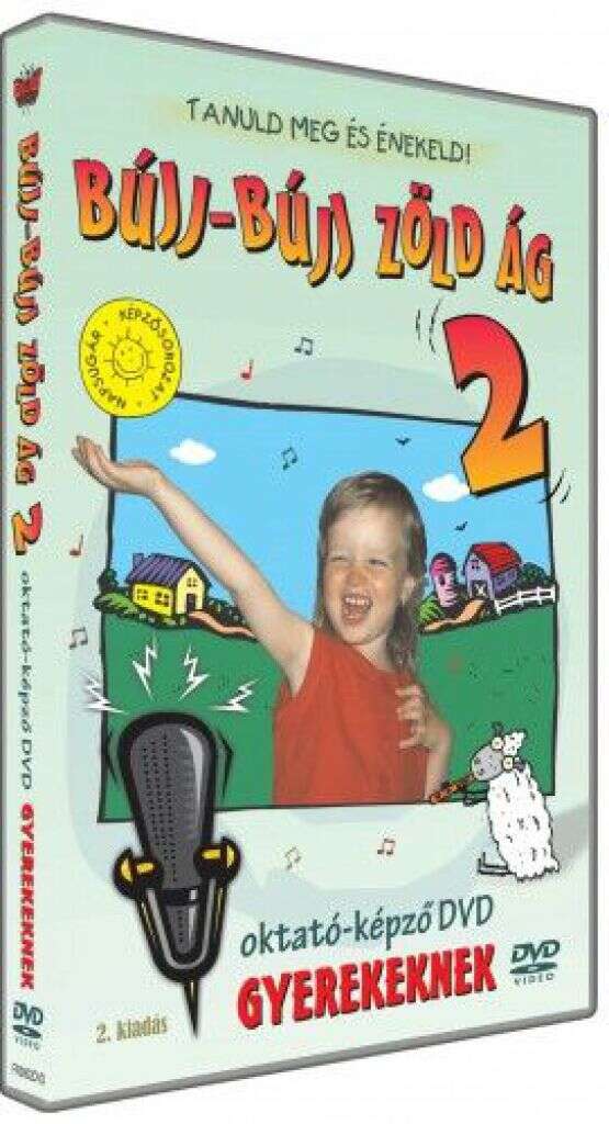 Bújj-Bújjzöld ÁG 2 oktató-képző DVD gyerekeknek