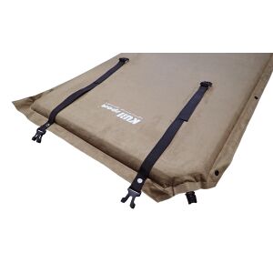 KUBI Sport NatureTrek self-inflating camping mat, angled view - Camping Mat