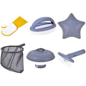 inSPORTline pezsgőfürdő tisztító szett, tartalmaz tisztító kefét, szivacsot, hálót, kesztyűt és még sok mást - Jakuzzi kiegészítő