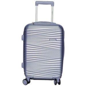 ZigZag Kékeslila hard shell suitcase, 65cm, medium size - Dressing Accessory