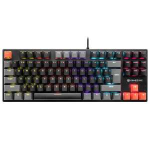 Tracer GAMEZONE Blade 87 mechanical gaming keyboard with rainbow LED backlight, 87 keys, US layout, black - Tracer Keyboard