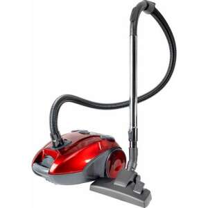 Brock BVC 9000 RD red bagless vacuum cleaner with telescopic tube - Brock Electronics