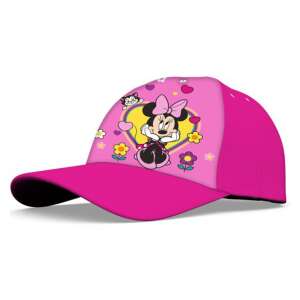 Pink Disney Minnie Mouse baseball cap for kids with a heart design - Fashion & Clothing
