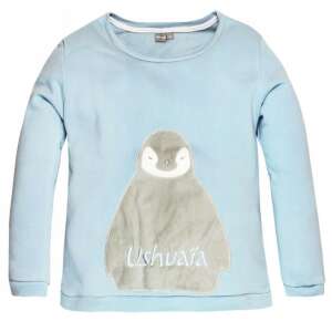 Ushuaia Pingvin Arctic Blue női pulóver pingvin mintával - Női pulóver