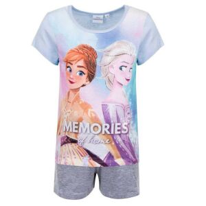 Pijama scurtă Disney Frozen Anna și Elsa - 6 ani - Disney Pijamale pentru copii, cămăși de noapte