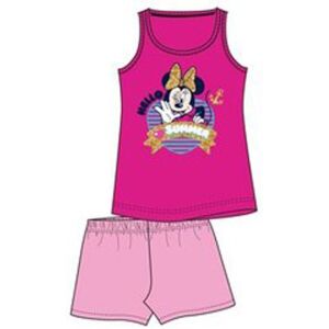 Disney Minnie Hello Summer rózsaszín rövid pizsama szett 8 éves lányoknak - Homyl