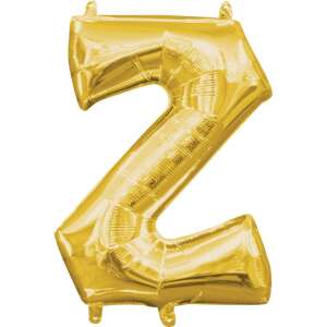Gold letter Z foil balloon, 33 cm - Balloon