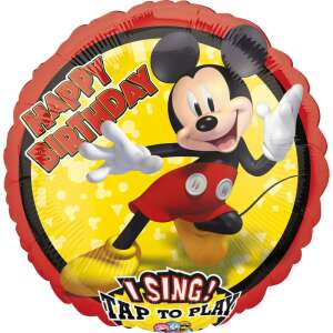 Disney Mickey Mouse singender Happy Birthday Folienballon, 71 cm - Luftballons