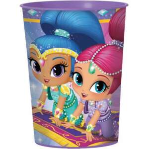 Pahar din plastic Shimmer and Shine, 473 ml, cu personaje Shimmer and Shine - Pahare