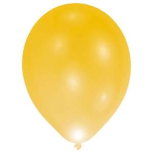 Gold LED balloon, 11 inch, 5 pack - Balloon