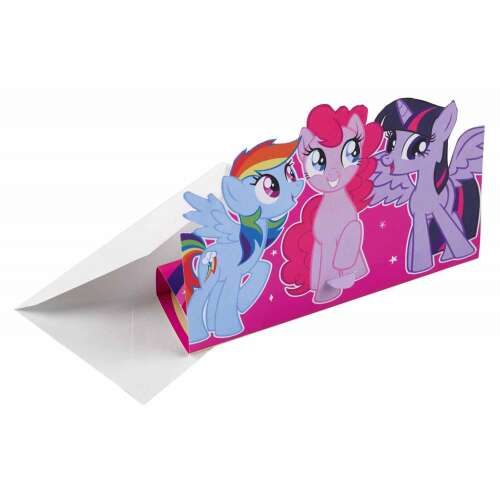 My Little Pony Rainbow Sparkle Party Invitation 8 ks 103831551