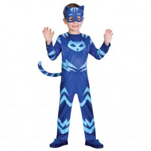 Costum PJ Masks Catboy pentru copii, costum Connor, marimea 2-3 ani - Amscan