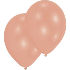 PartyLux Roségoldene Luftballons, 10er-Pack, 27,5 cm Latexballons für Partydekorationen - Luftballons