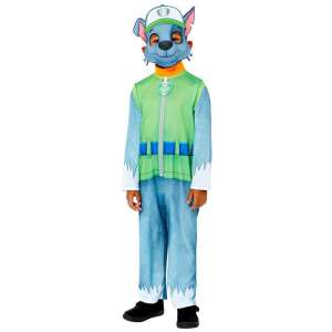 Paw Patrol Rocky costume for kids, ages 3-4, includes mask and jumpsuit - Mancs Őrjárat