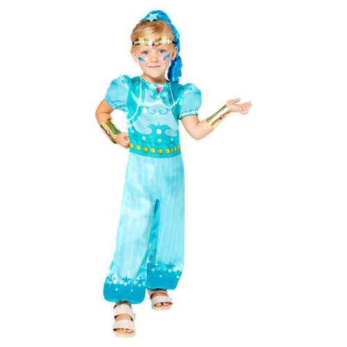 Shimmer and Shine Blue Costume for Girls, 4-6 Years