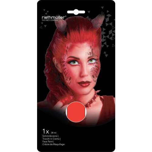 Riethmuller Červená Farba na Tvár, 28ml, Diabolský Make-up