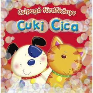 Fürdő Játékkönyv - Cuki Cica és Kutyus - Csipogó