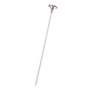 Biały patyk do balonów z uchwytem na kubek - Bułka w powietrzu