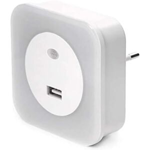 Kikkerland Éjszakai Fény - USB - Konnektorba Dugható