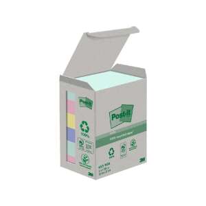 Post-it 38x51mm Recycling-Notizblöcke, 6er Pack, sortierte Farben - Notizblöcke