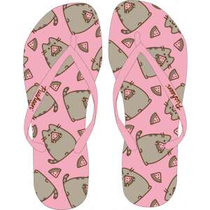 Pusheen klapki dziecięce z nadrukiem arbuza - Pusheen