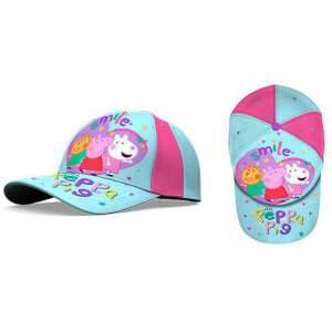 Peppa Pig Smile Kids Baseball Cap, Blue and Pink, 52-54 cm - Kids' Baseball Caps, Hat