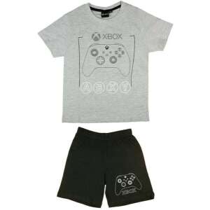 Xbox Level Up grey kids short pajamas set with controller design - Kids' Pajama & Nightgown