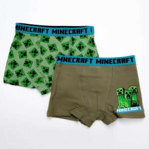 Minecraft boys' boxer shorts, 2 pack, green, 6-12 years - Minecraft