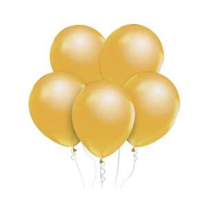 10 pack of 12 inch Metallic Gold Balloons - Balloon