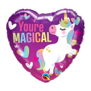 You're Magical Unicorn Heart Shaped Foil Balloon - Balloon