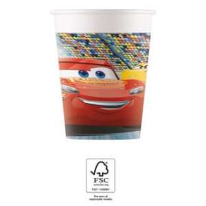 Disney Verdák Arena Race papír pohár 8 db-os 200 ml FSC