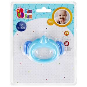 Bam Bam Elephant Baby Rattle, blue, 4 months+ - Rattle