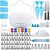 Timeless Tools 150-piece cake decorating set: turntable, piping bags, nozzles, spatulas