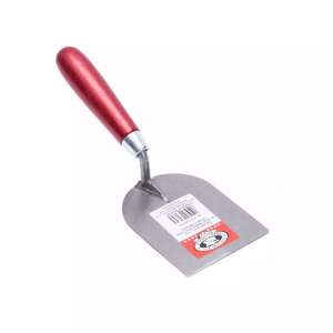 100mm red handled stainless steel plastering trowel with wooden handle - Plaster Trowel