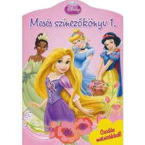 Disney Hercegnők - Mesés színezőkönyv 1. 45502374 "hercegnők"  Foglalkoztató füzetek, kifestő-szinező