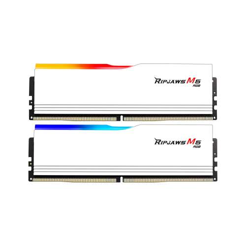 Pamięć G.Skill Ripjaws M5 RGB, DDR5, 32 GB, 5200MHz, CL40 (F5-5200J4040A16GX2-RM5RW) 103846843
