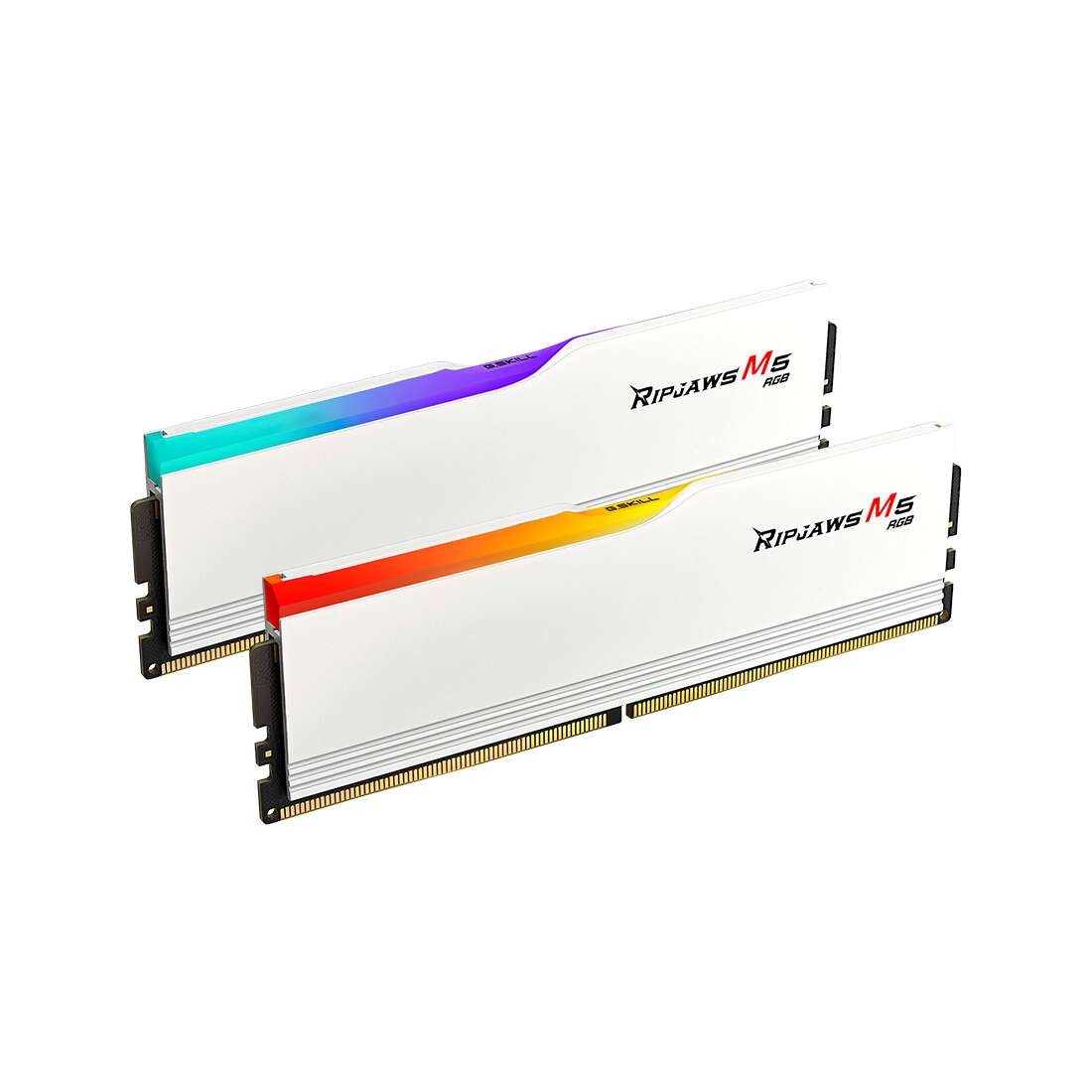 G.SKILL Ripjaws M5 RGB 32GB Kit2 (2 x 16GB) DDR5 6000 Mhz 32-38-38-96 1.35V White (F5-6000J3238F16GX2-RM5RW)