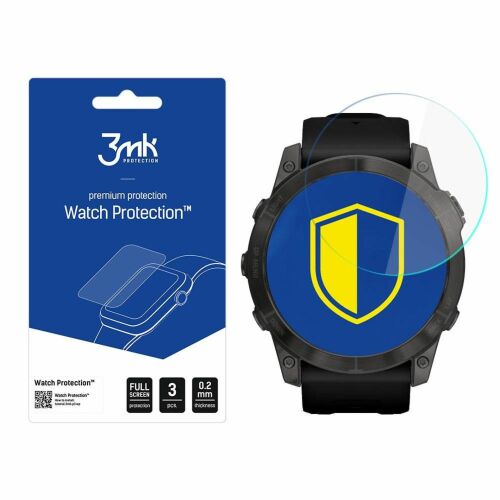 Garmin Fenix 7 - 3mk Watch Protection v. FlexibleGlass Lite 163567116 - Okosóra kijelzővédő fólia