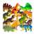 Set of 12 assorted dinosaur figures, perfect for imaginative play and learning about prehistoric creatures.